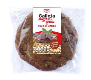 Galleta Integral de Avena con Chocolate Amargo