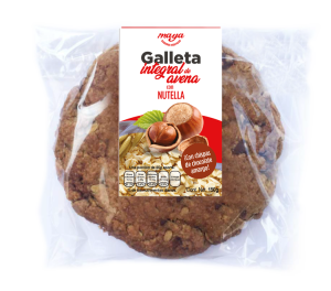 Galleta Integral de Avena con Nutella
